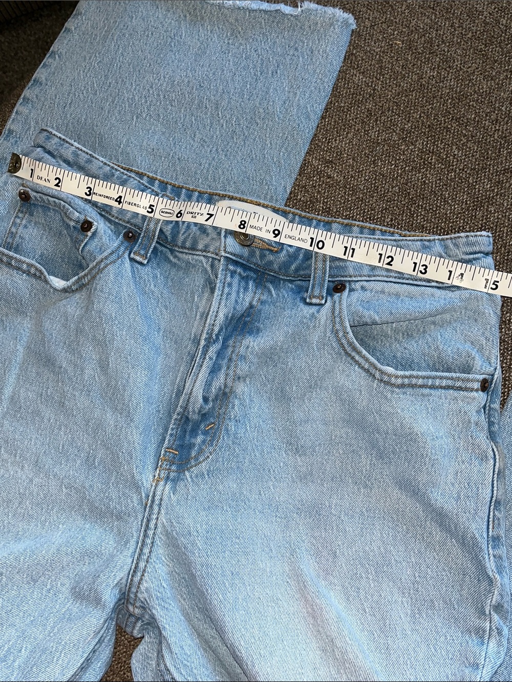 Abercrombie & Fitch The 90’s Relaxed Jean High Rise Curve Love 29 Long - Picture 9 of 12